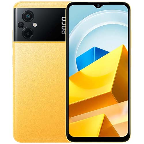 Xiaomi Mobile Yellow Xiaomi Poco M5 (Dual SIM 6GB RAM 128GB 4G LTE)