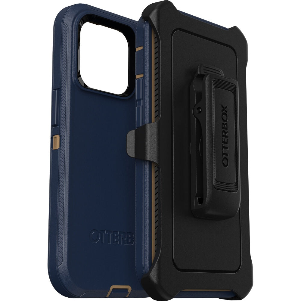 OtterBox Defender Case for iPhone 14 Pro 6.1-inch - Blue Suede Shoes