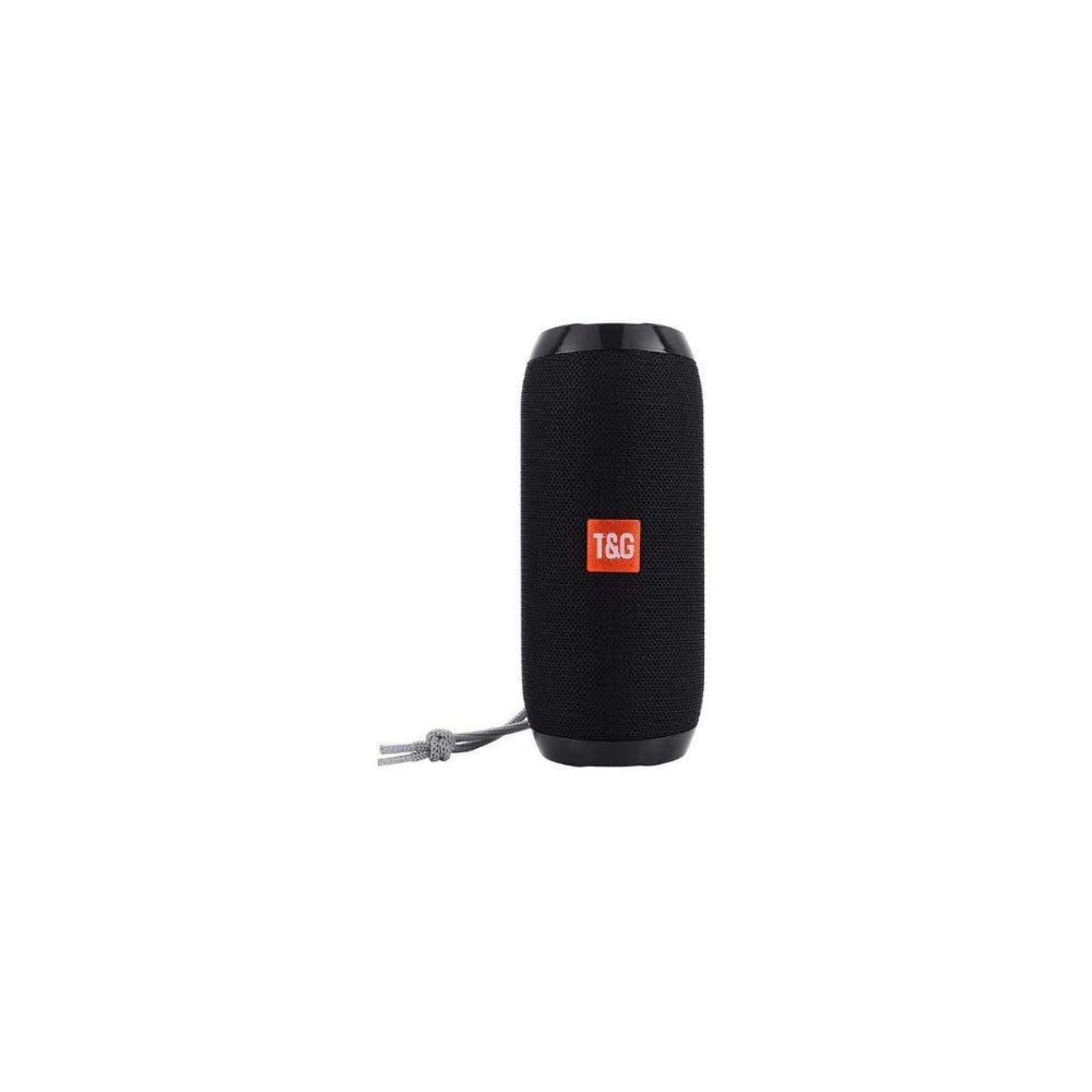 T&G T505 Portable Mini Bluetooth Speaker - BLACK-Front