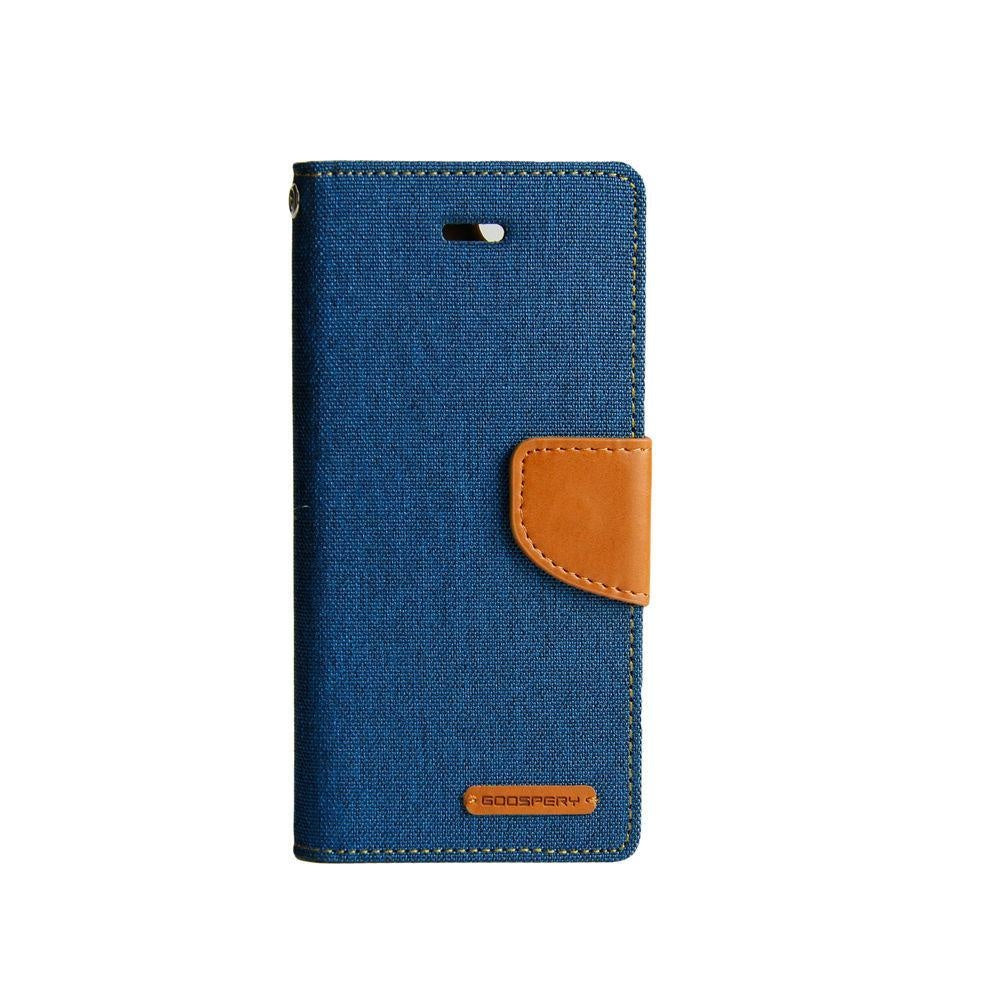 CANVAS Book Case - Samsung Galaxy S22 ULTRA - BLUE