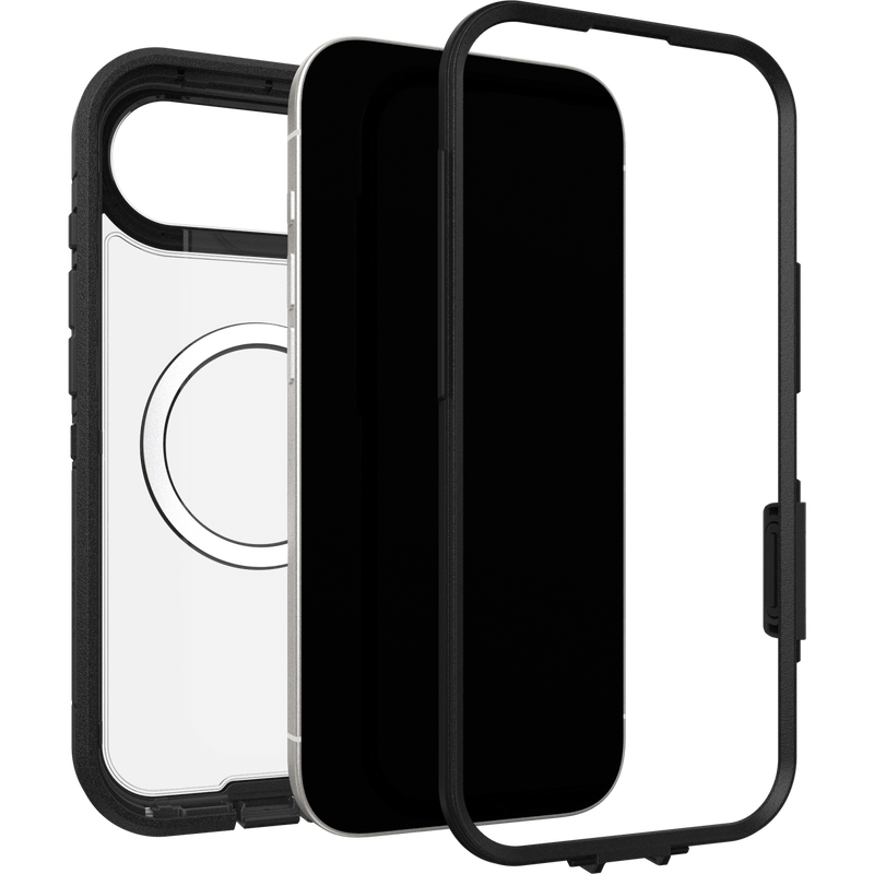 OtterBox Defender XT Pro MagSafe & Cam Ctrl Suits - iPhone 17 Air - Dark Side 2025 (Clear / Black)