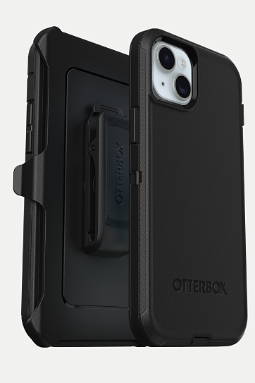 OtterBox Defender Case for iPhone 15 Plus / 14 Plus 6.7" - Black