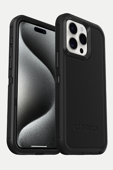 OtterBox Defender XT (MagSafe) Case - iPhone 15 Pro Max 6.7" - Black