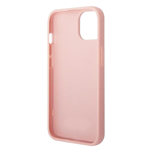 Guess Glitter Flakes Case iPhone 14 Plus 6.7" - Pink - 1
