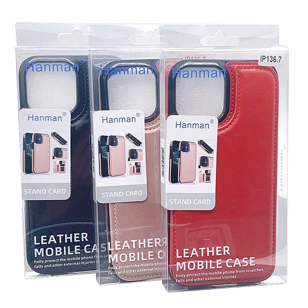 Hanman MagSafe Card Holder Case - iPhone 14 Pro 6.1' - BLUE