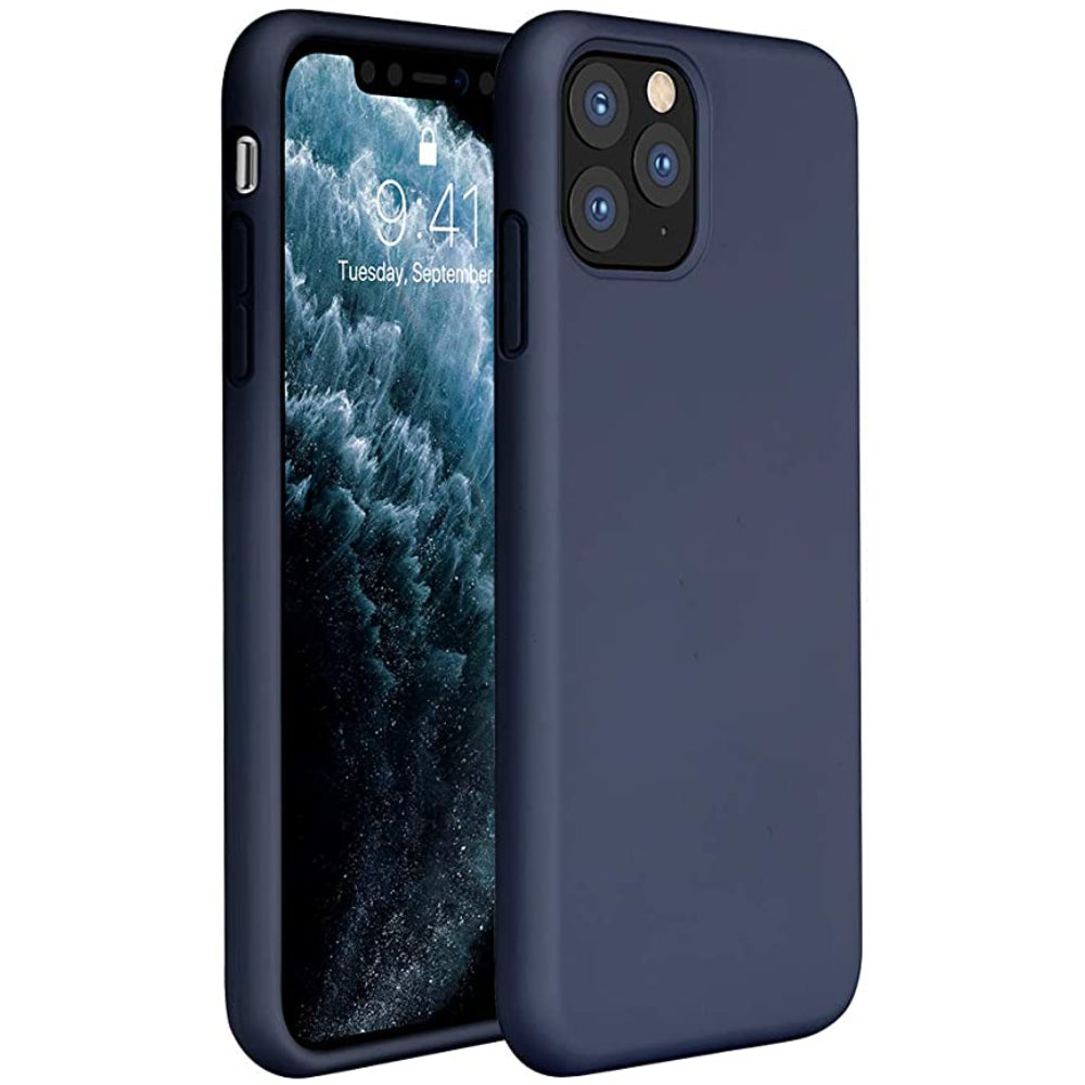 HANA TPU JELLY CASE - APPLE iPhone 11 PRO (5.8') - NAVY
