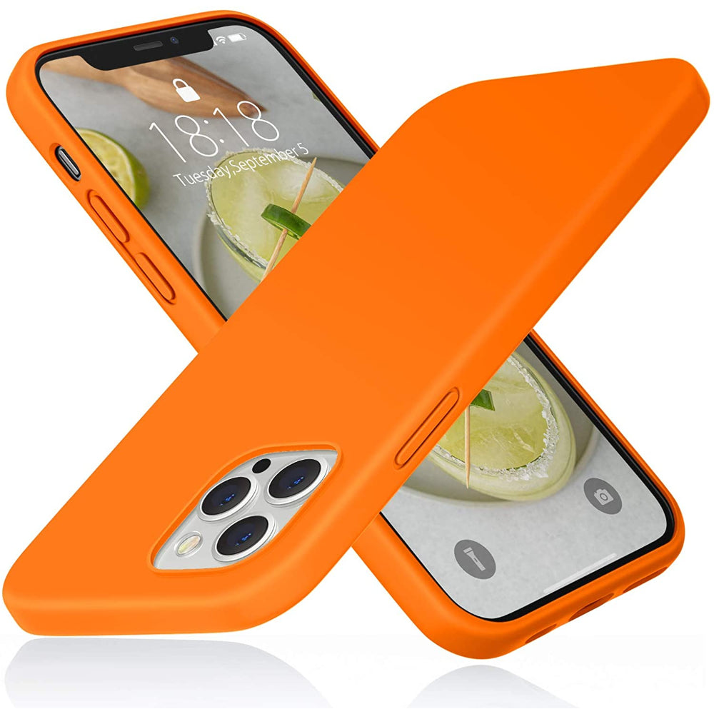HANA TPU Jelly Case - APPLE iPhone 12 Pro Max 6.7' - ORANGE