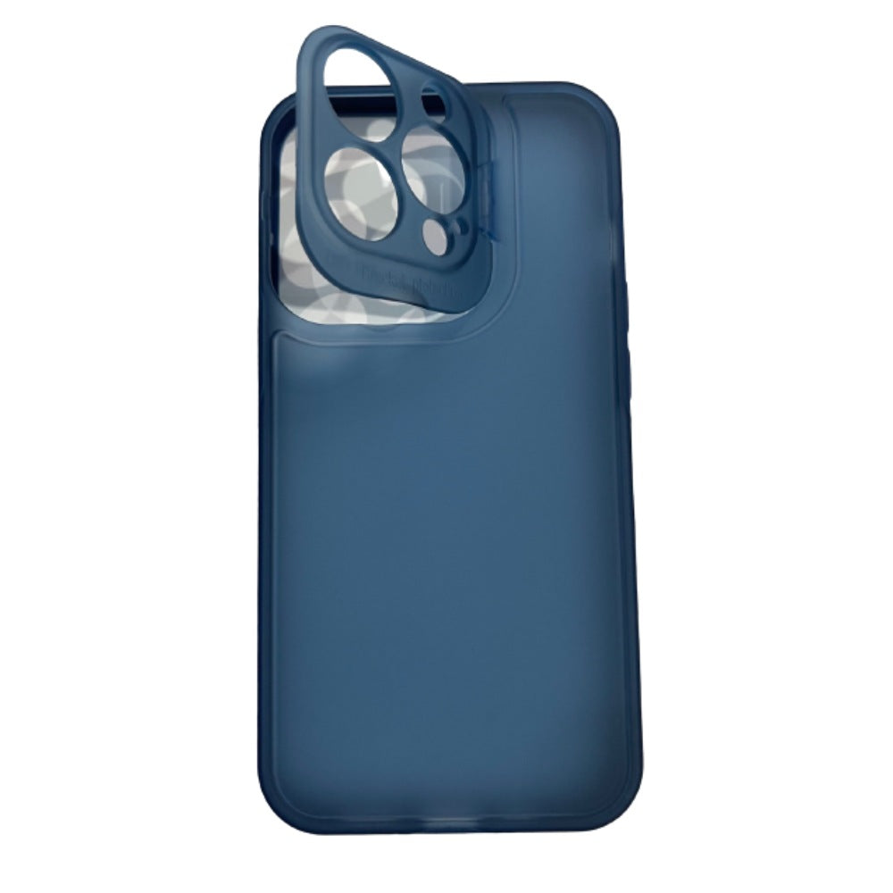 HARD CASE w/ CAMERA PROTECTOR for iPHONE 13 PRO MAX - BLUE