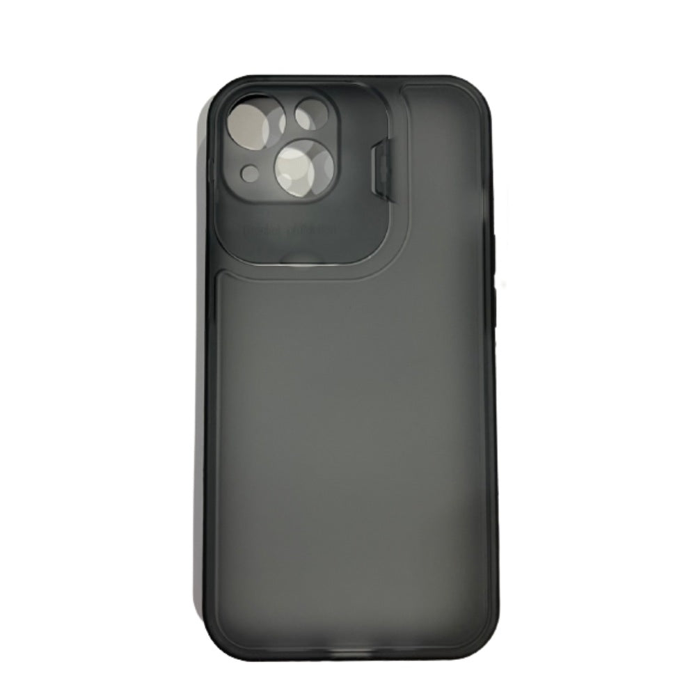 HARD CASE w/ CAMERA PROTECTOR for iPHONE 13 (6.1') - BLACK