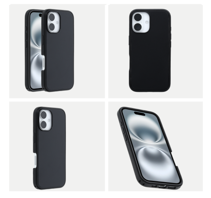 OtterBox Symmetry MagSafe Case for iPhone 16 (6.1") - Black