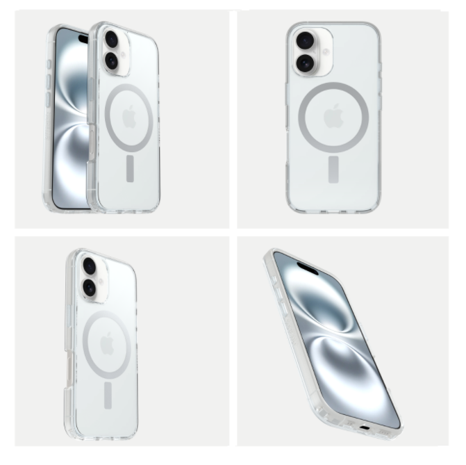 OtterBox Symmetry MagSafe Case for iPhone 16 Plus (6.7") - Clear