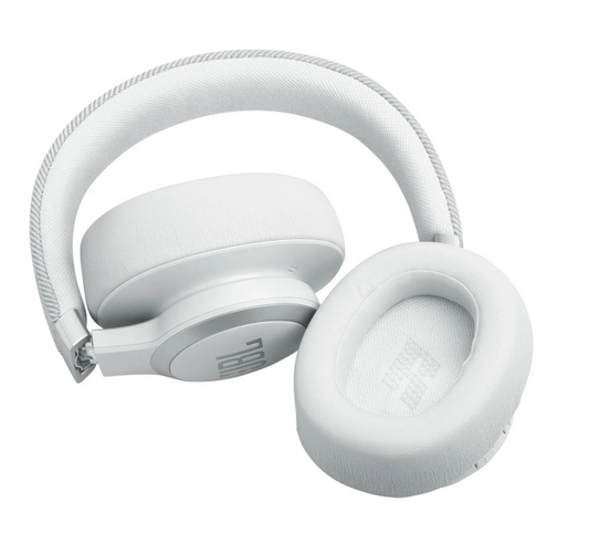 JBL Live 770 Wireless BT Noise Cancelling Over-Ear Headphone - White