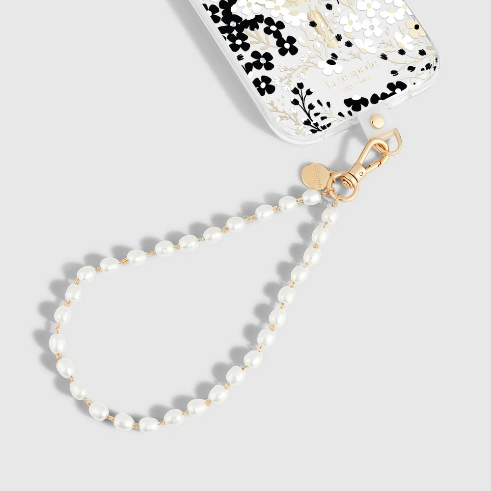 KATE SPADE - Phone Charm Wristlet - Sea Pearl