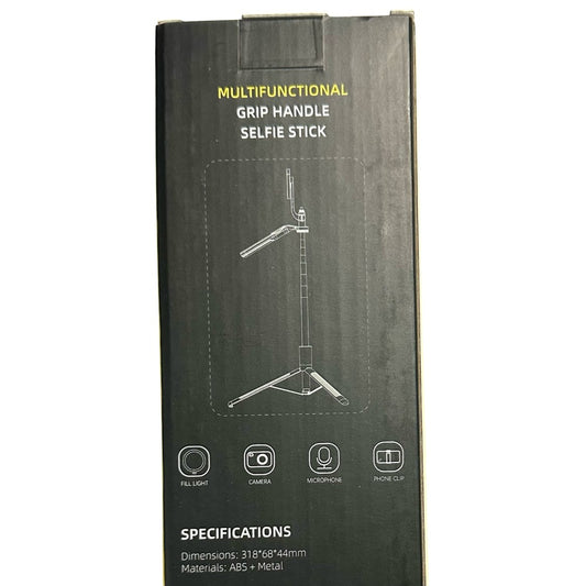 selfie-stick-r18-multifunctional-grip-handle-tripod-with-remote-black-2