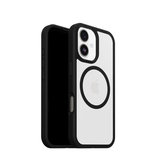 OtterBox React MagSafe Case - iPhone 17 (Black Crystal)