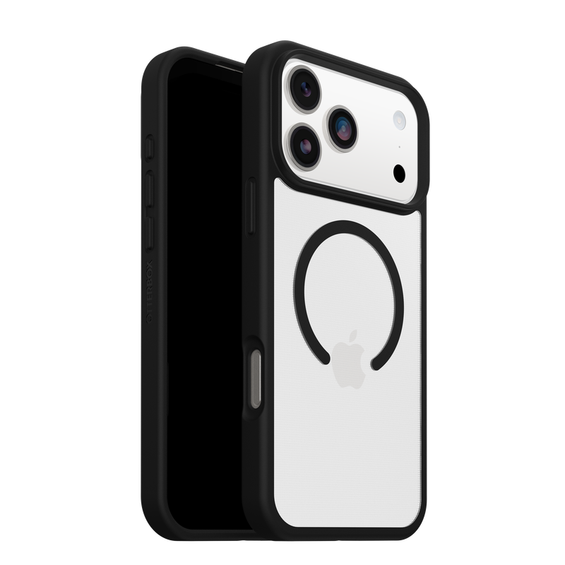 OtterBox React MagSafe Case - iPhone 17 Pro Max (Black Crystal)