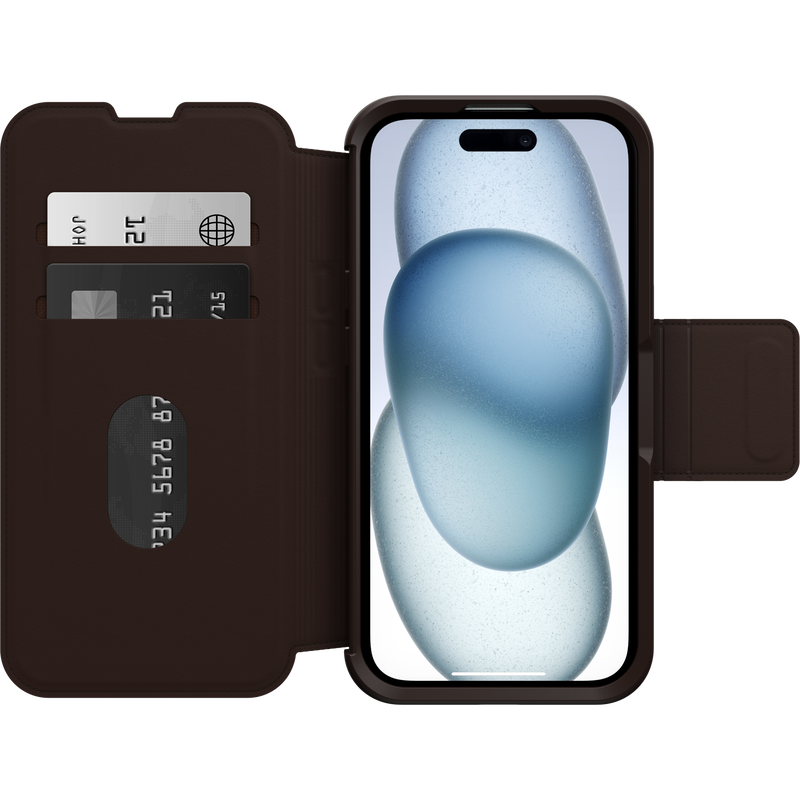 OtterBox Strada Via Series for iPhone 13 Pro 6.1" (Espresso Brown)