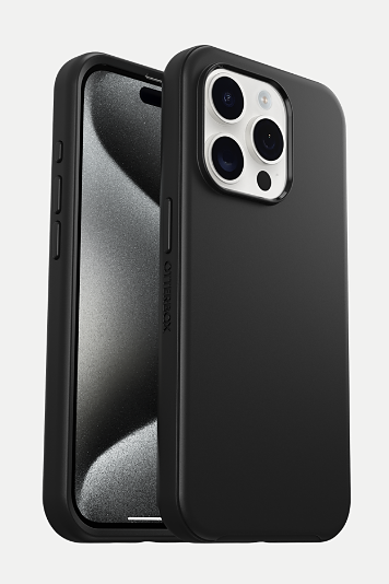 OtterBox Symmetry Case for iPhone 15 Pro Max 6.7" - Black