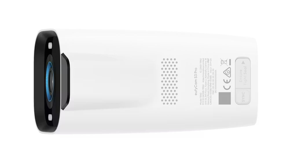 EUFY eufyCam S3 Pro 4-Cam Kit Radar-Powered Motion Detection with 4K MaxColor Vision