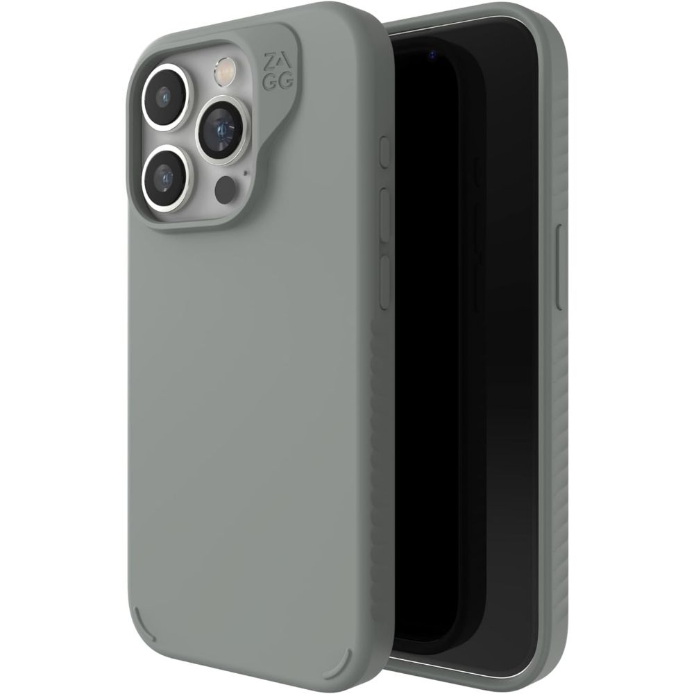ZAGG Manhattan Snap MagSafe Case iPhone 15 Pro Max 6.7" - Sage