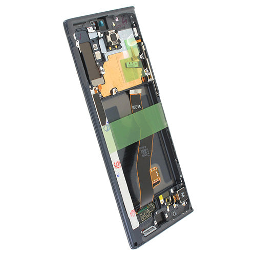 Samsung Galaxy Note 10 Plus/5G SM-N975/N976 LCD Display Module GH82-20838A (Aura Black) Tilted