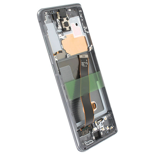 Samsung Galaxy S20 SM-G980/G981 LCD Display Module GH82-22123A (Cosmic Grey) Tilted