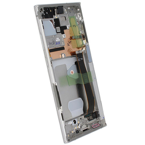 Samsung Galaxy Note 20 Ultra 5G SM-N986 LCD Display Module GH82-23596C (Mystic White) Tilted