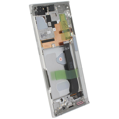 Samsung Galaxy Note 20 Ultra 4G SM-N985 LCD Display Module GH82-23622C (Mystic White) Tilted