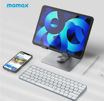 Momax Fold Stand Rotatable Tablet Stand (White)