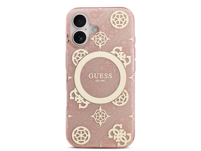Guess 4G Peony Edition (MS) for iPhone 17 - Pink / Gold