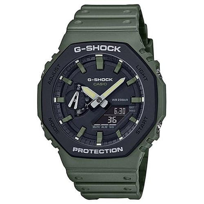 Casio G-Shock Digital & Analogue Watch " CasiOak " Series - Green