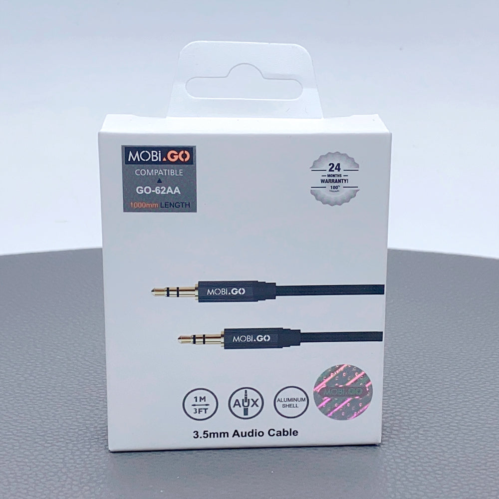 MOBiGO AUX 3.5MM AUDIO CABLE (Model: GO-62AA)