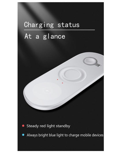5 in 1 Wireless 15w Charger Station for Apple & Samsung