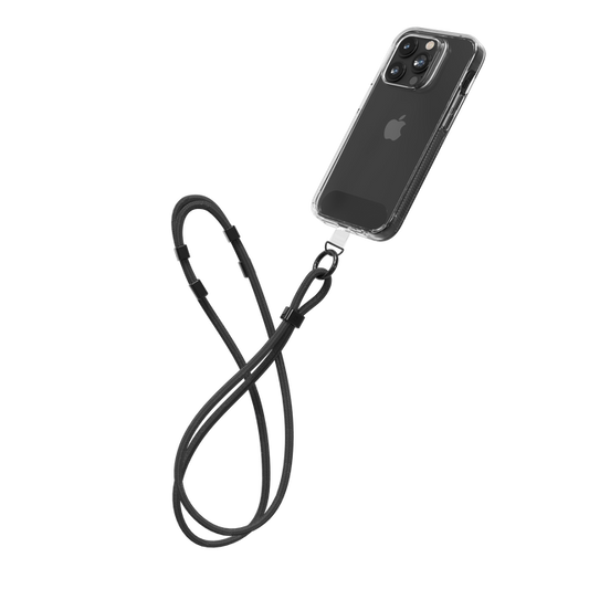 ZAGG - UNIVERSAL PHONE LANYARD - Solid Black