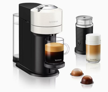 Nespresso Vertuo Next Bundle Capsule Coffee Machine By Breville - White