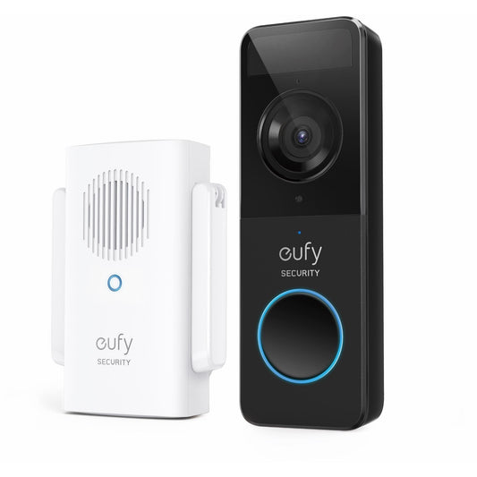 EUFY Security Slim 1080P Doorbell with Homebase Mini Repeater