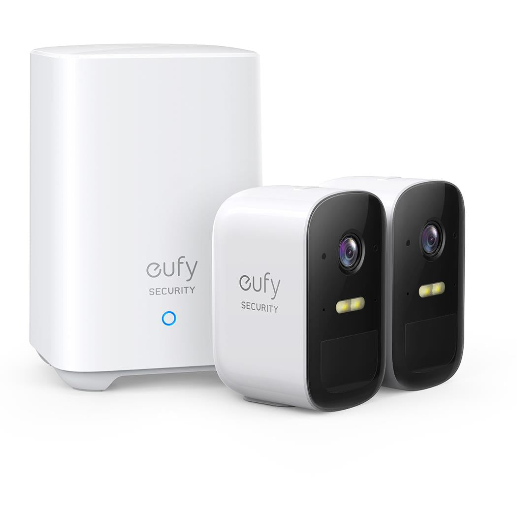 EUFY SECURITY CAM 2C PRO 2K SECURITY KIT 2PACK PLUS HOME BASE 2 UNIT