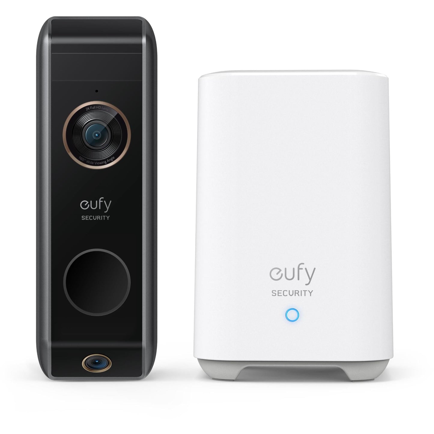 EUFY VIDEO DUAL CAM 2K DOORBELL (BATTERY) WITH HOME BASE 2