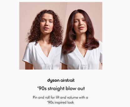 Dyson Airstrait Straightener & Dryer - Strawberry Bronze / Blush Pink