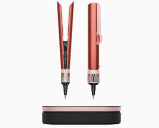 Dyson Airstrait Straightener & Dryer - Strawberry Bronze / Blush Pink