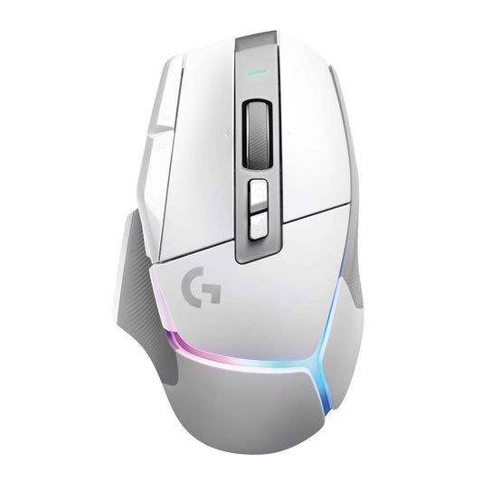Logitech - G502 X PLUS Wireless RGB Gaming Mouse - White