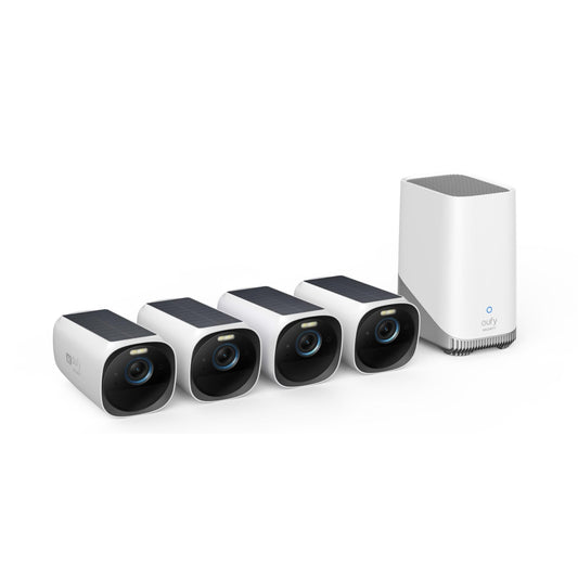 EUFY SECURITY EUFYCAM 3 (S330) 4 PACK PLUS HOMEBASE 3