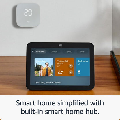 Amazon Echo Show 8 [Gen 3, 2024] - Charcoal