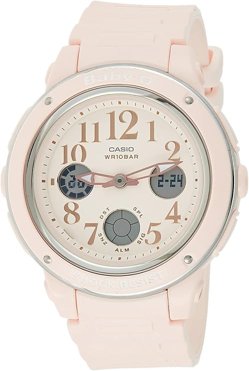 Casio Baby-G Ladies Analogue / Digital Watch - Pink Pastel