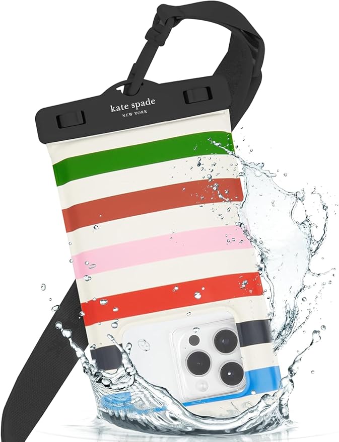 KATE SPADE - Waterproof Floating Pouch - Adventure Stripe