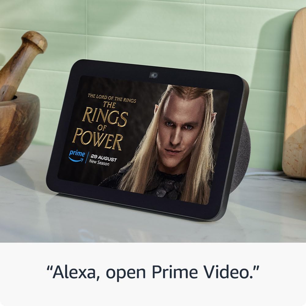 Amazon Echo Show 8 [Gen 3, 2024] - Charcoal