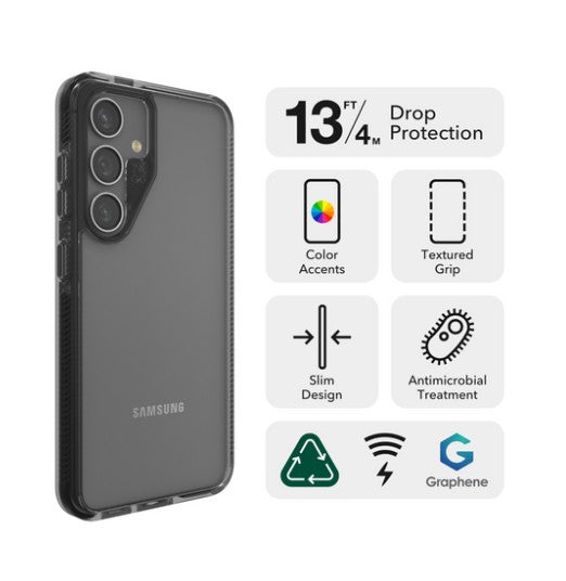 ZAGG Santa Cruz Case for Samsung S24 Ultra - Black