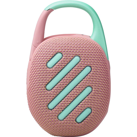JBL Clip 5 Portable Bluetooth Speaker (Pink)