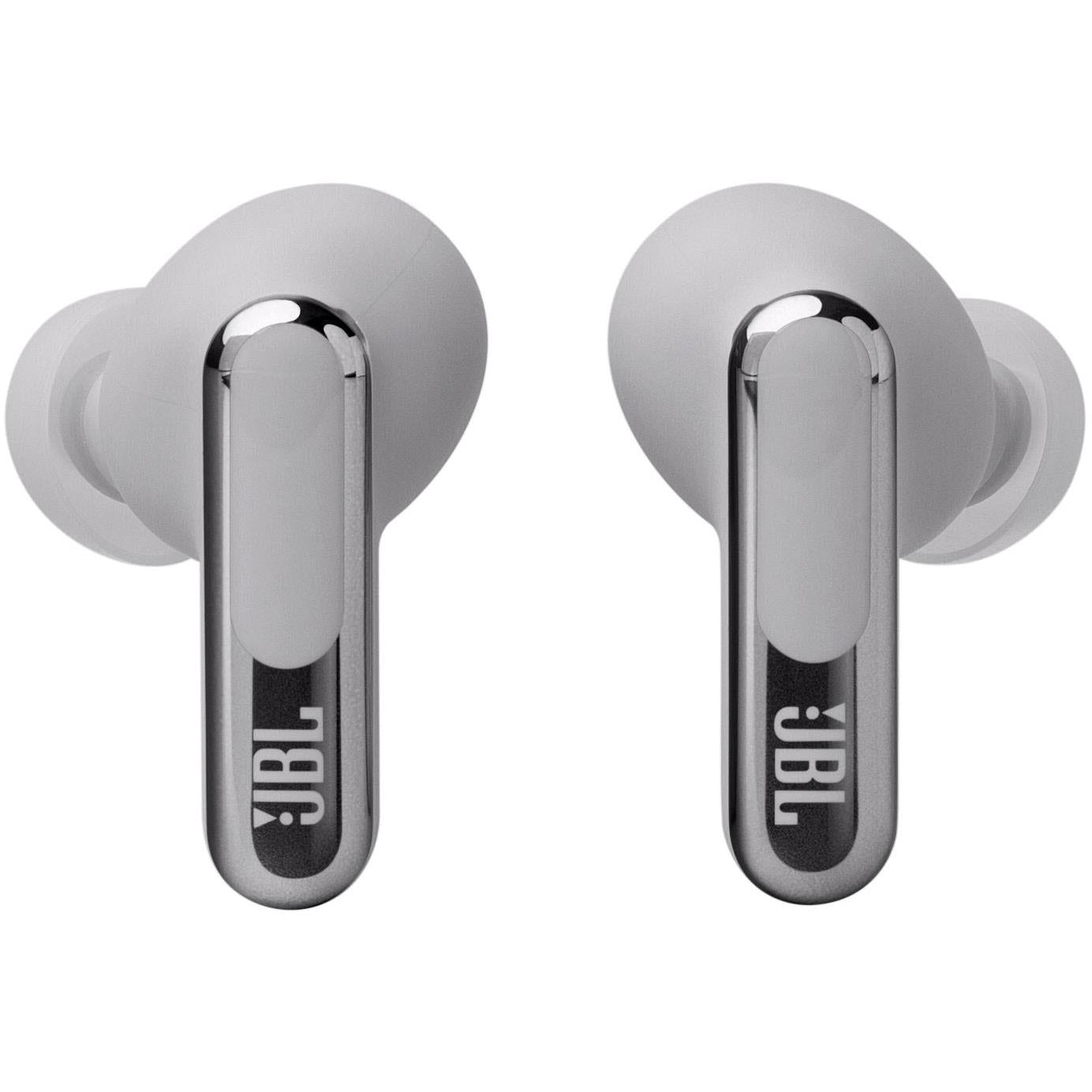 JBL Live Beam 3 TWS Noise Cancelling In-Ear Headphones - Silver (Australia stock)