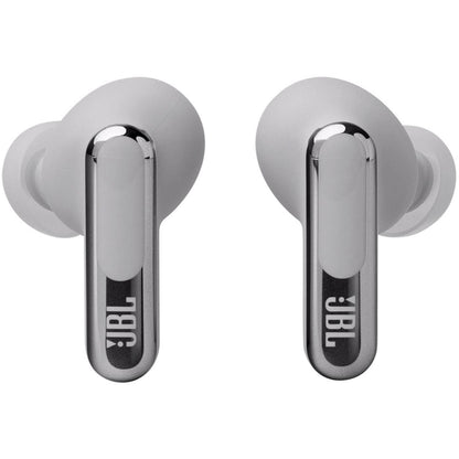 JBL Live Beam 3 TWS Noise Cancelling In-Ear Headphones - Silver (Australia stock)